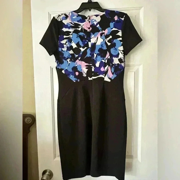 Worthington Blue and Pink Dress - Picture 5 of 6